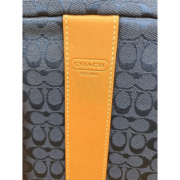 COACH Laptop Case Navy 14" Excellent Condition! - Picture 7 of 7